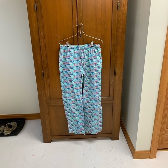 Vineyard Vines pajama dorm pants lounge pants PJ’s XS whale logo #retrosport - Picture 1 of 7